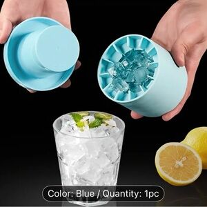 Blue Ice Cube Maker